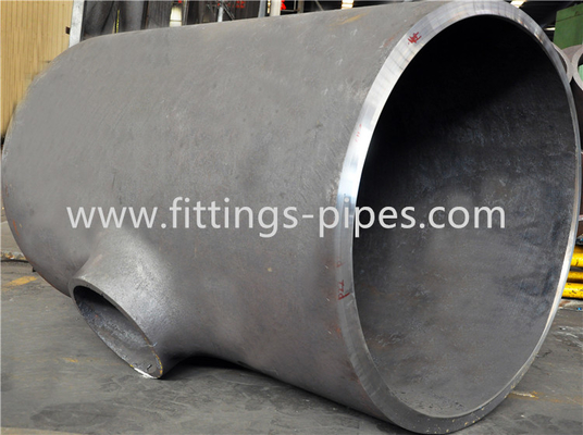 Steel Pipe Tee Fittings 44 Inch Alloy Steel Reducing Tee Sch40—Sch160 Wall Thickness